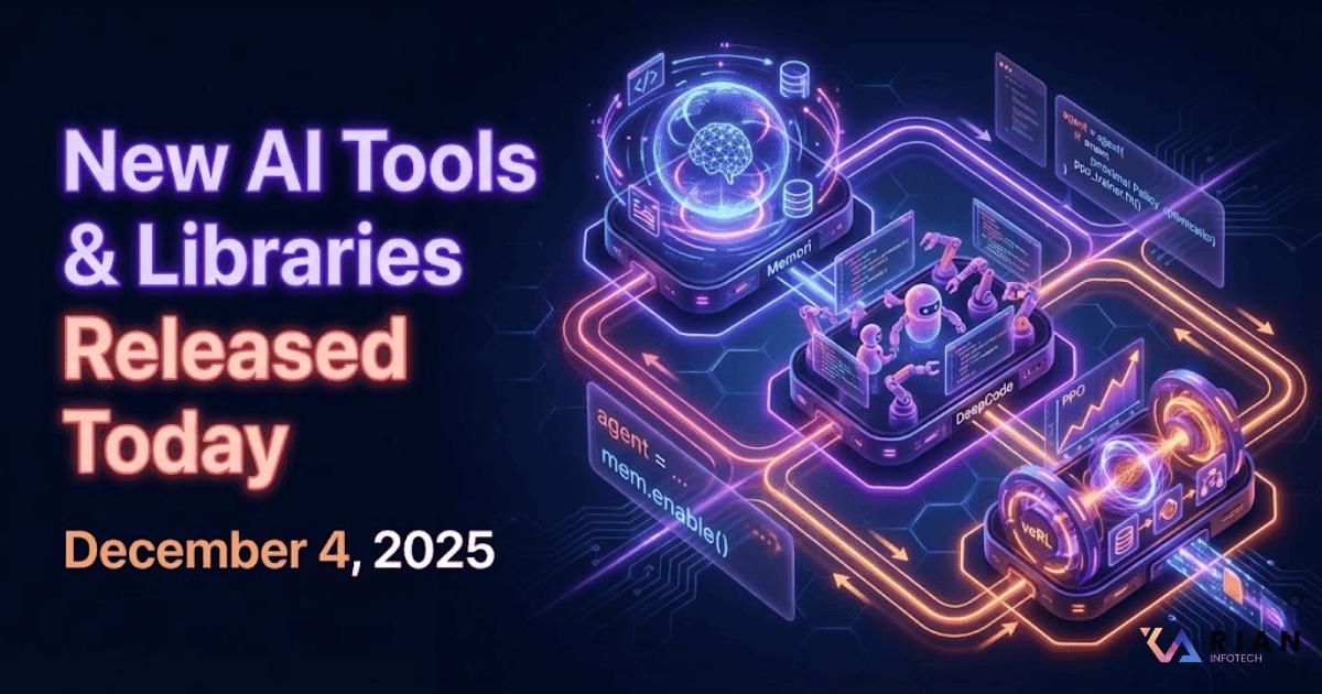 New AI Tools & Libraries Released Today — December 4, 2025