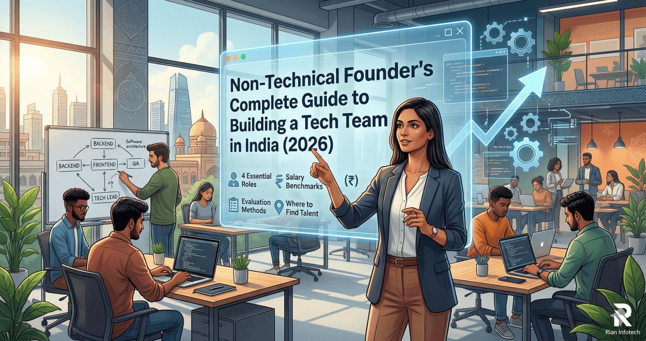 Non-Technical Founder's Complete Guide to Building a Tech Team in India (2026)